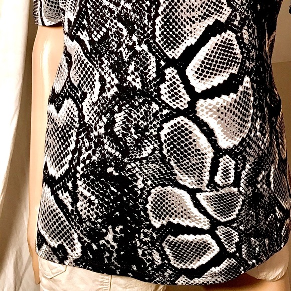 🔥BOGO🔥Worthington Black and White Python Pattern - Picture 3 of 5